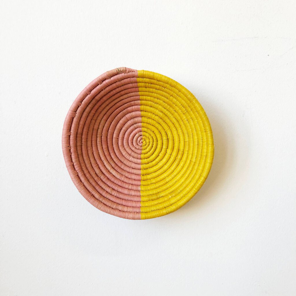 Amsha - Lukaya Sisal & Sweetgrass Wall Basket