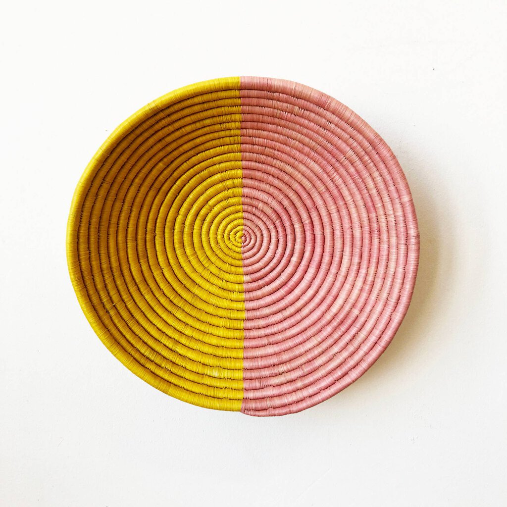 Amsha - Lukaya Sisal & Sweetgrass Wall Basket