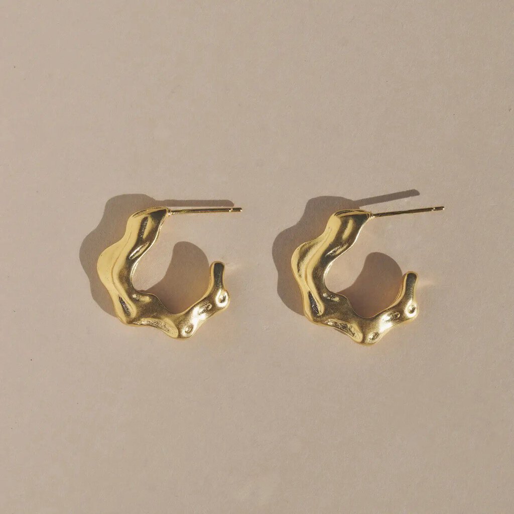 Mountainside Jewelry - Olas Gold Vermeil Earring Pair