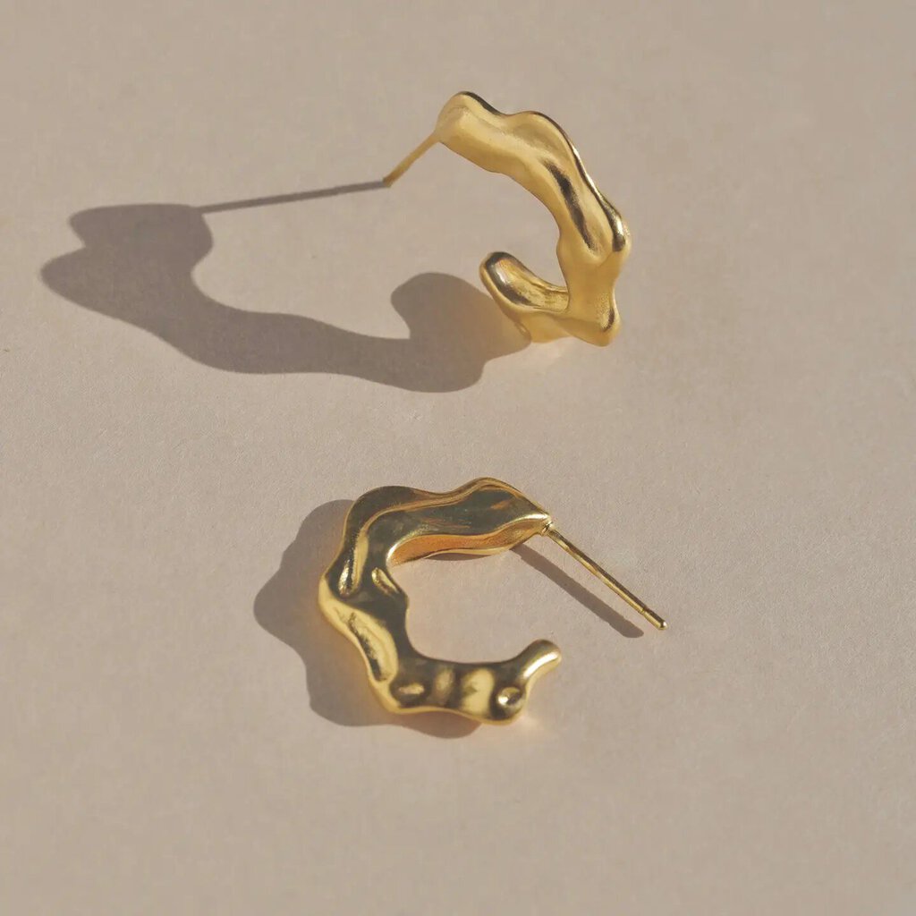 Mountainside Jewelry - Olas Gold Vermeil Earring Pair
