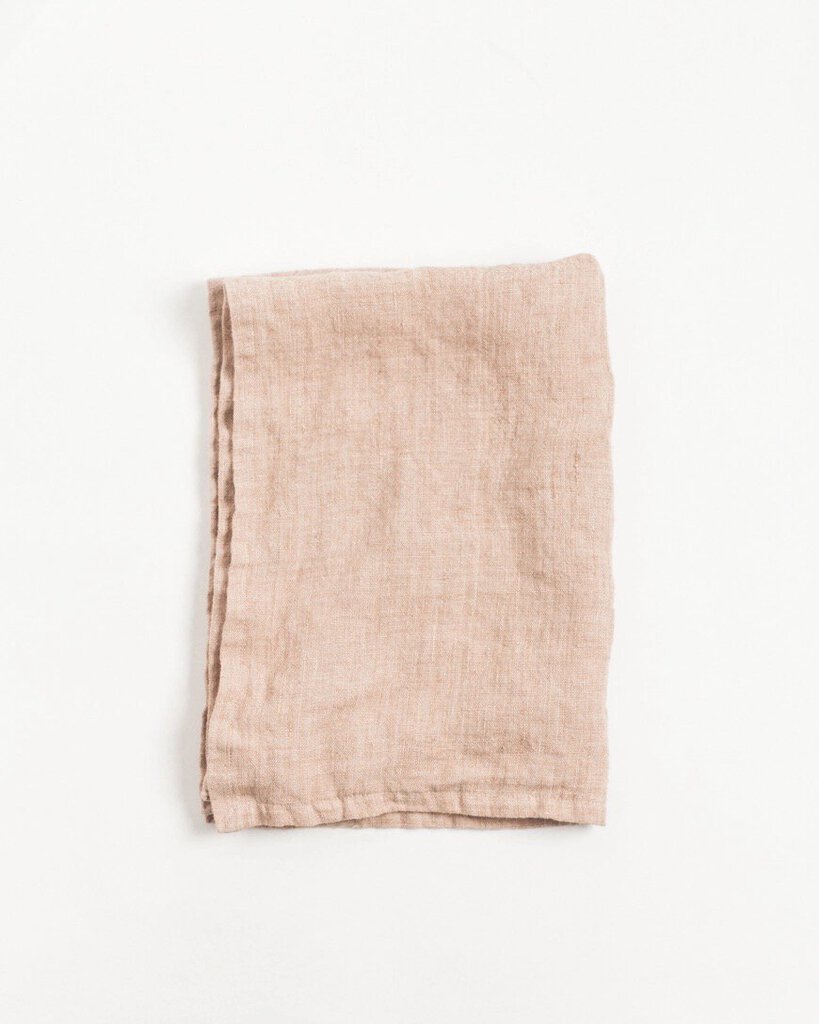 Creative Women - Handwoven Linen Kitchen Towel - Blush
