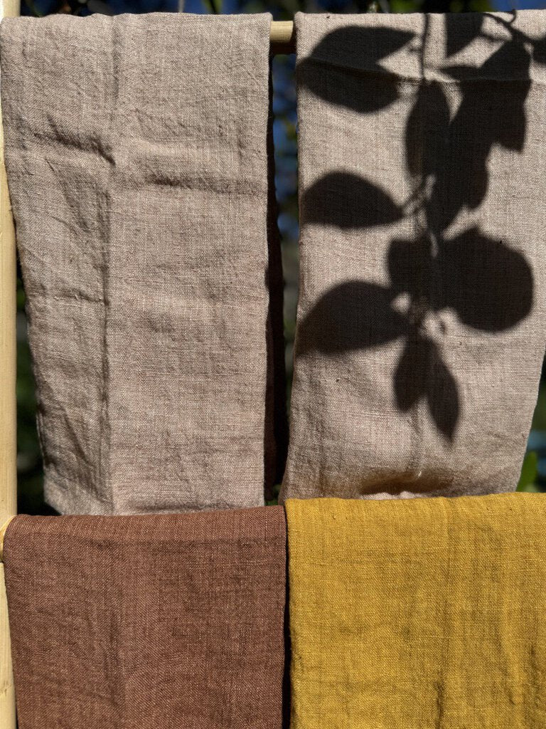 Creative Women - Handwoven Linen Kitchen Towel - Blush