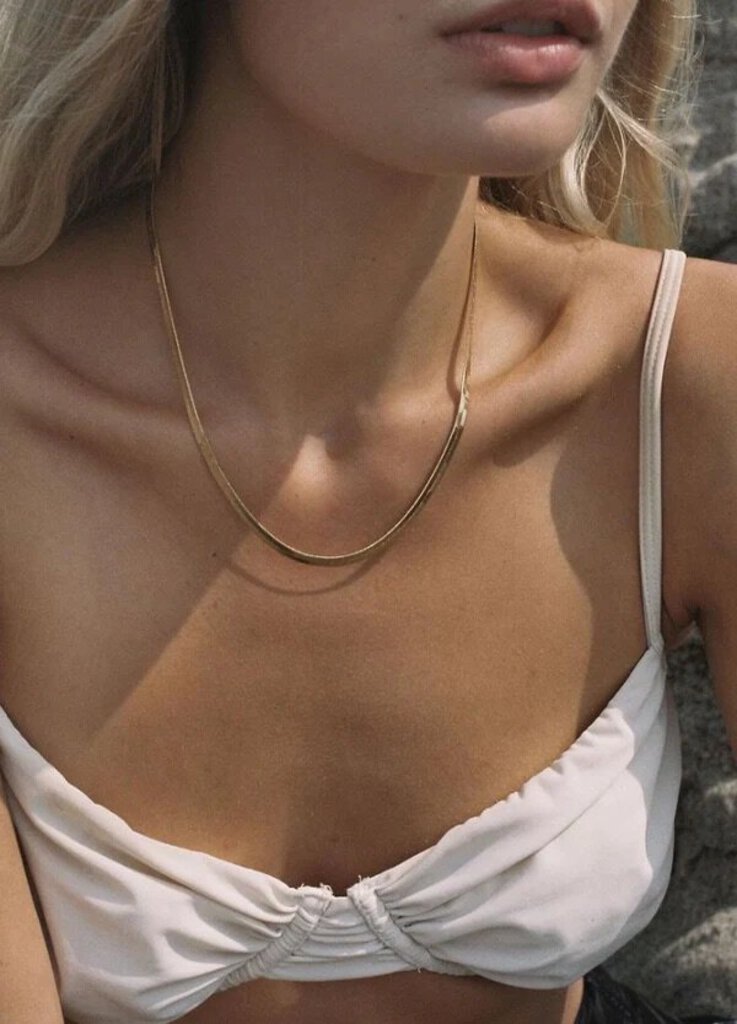 Mountainside Jewelry - Kay 18" Gold-fill Chain Necklace