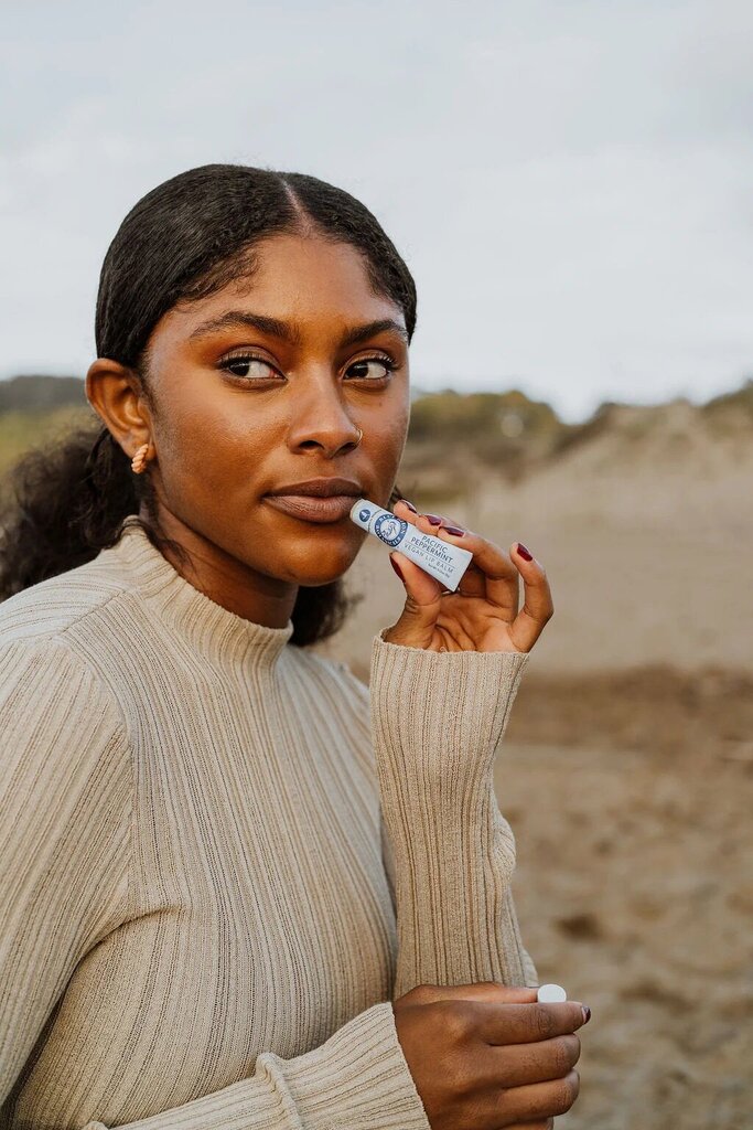 Blue Heron Botanicals - Zero- Waste Peppermint Herbal Lip Balm