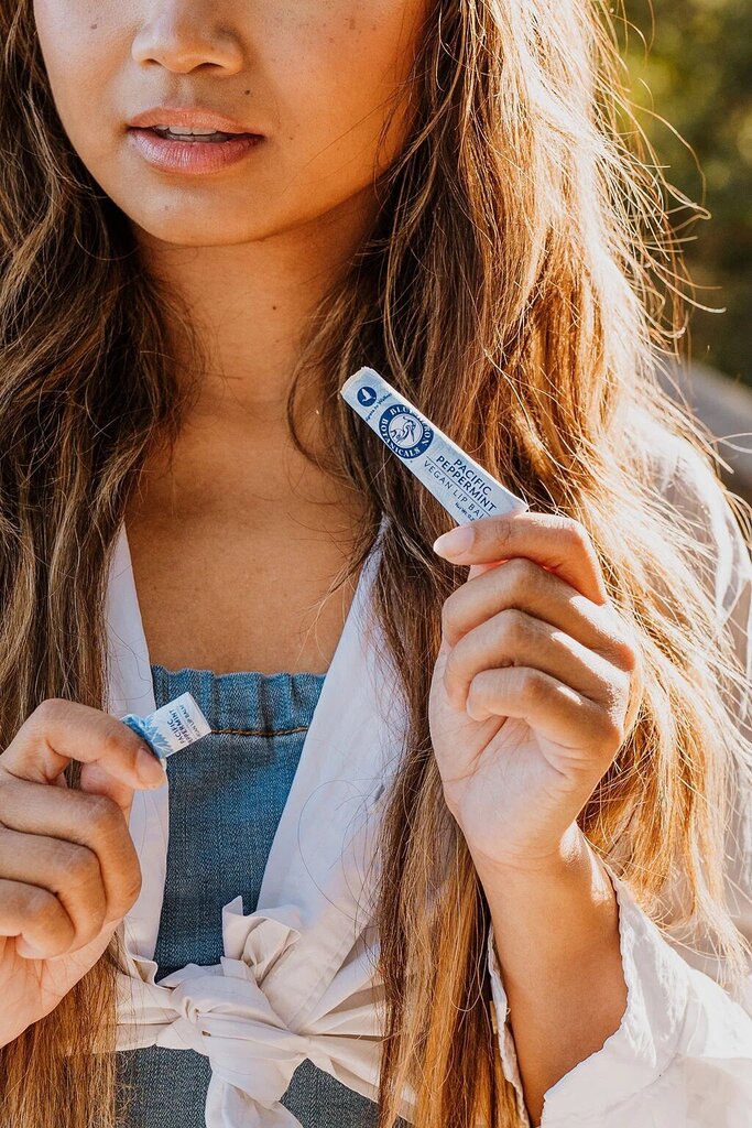 Blue Heron Botanicals - Zero- Waste Peppermint Herbal Lip Balm