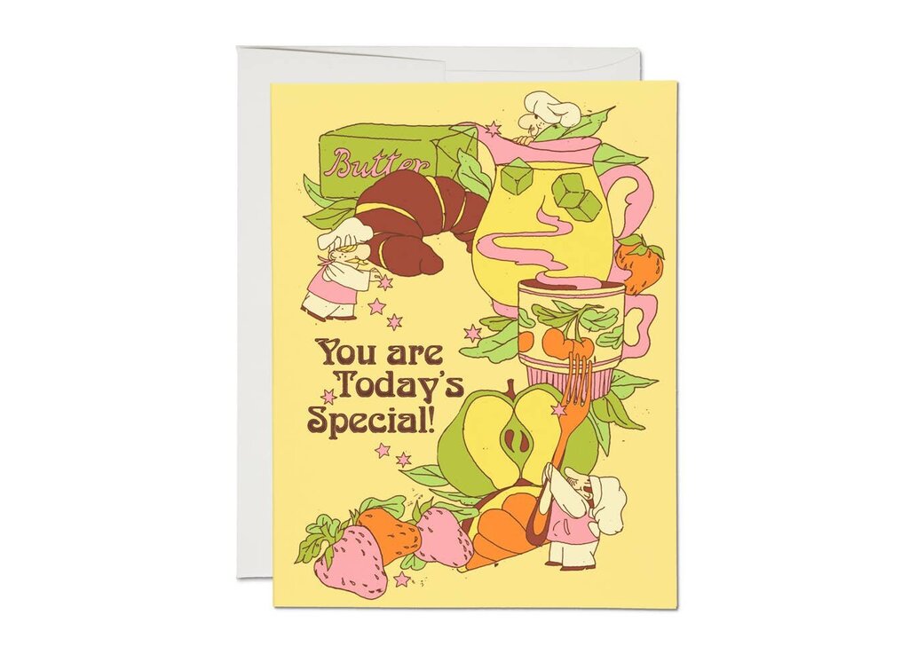 Red Cap Cards - You are Today's Special - Hannah-Michelle Bayley