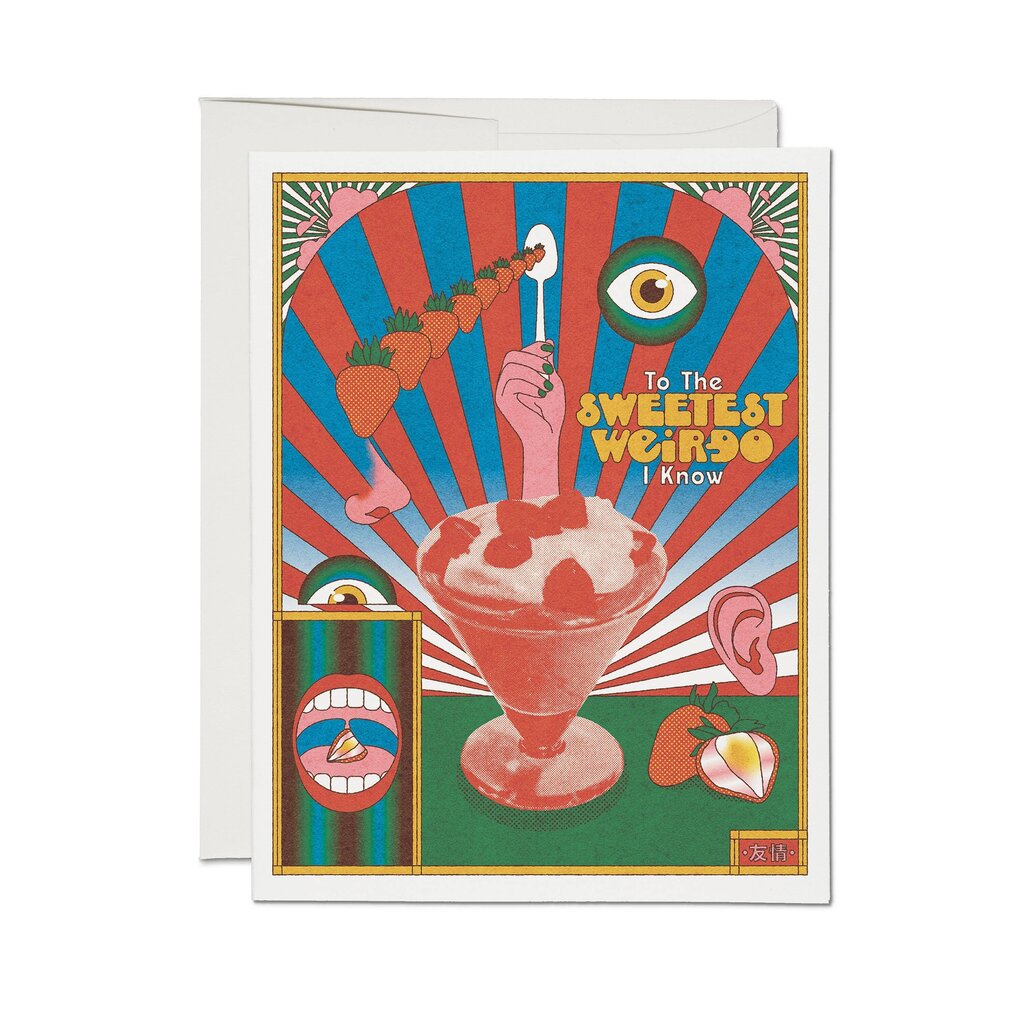 Red Cap Cards - Sweetest Weirdo - Andrew McGranahan