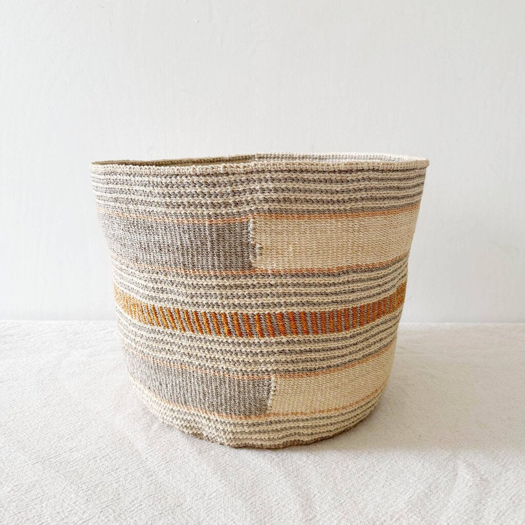 Amsha - Big Handwoven Sisal Storage Basket