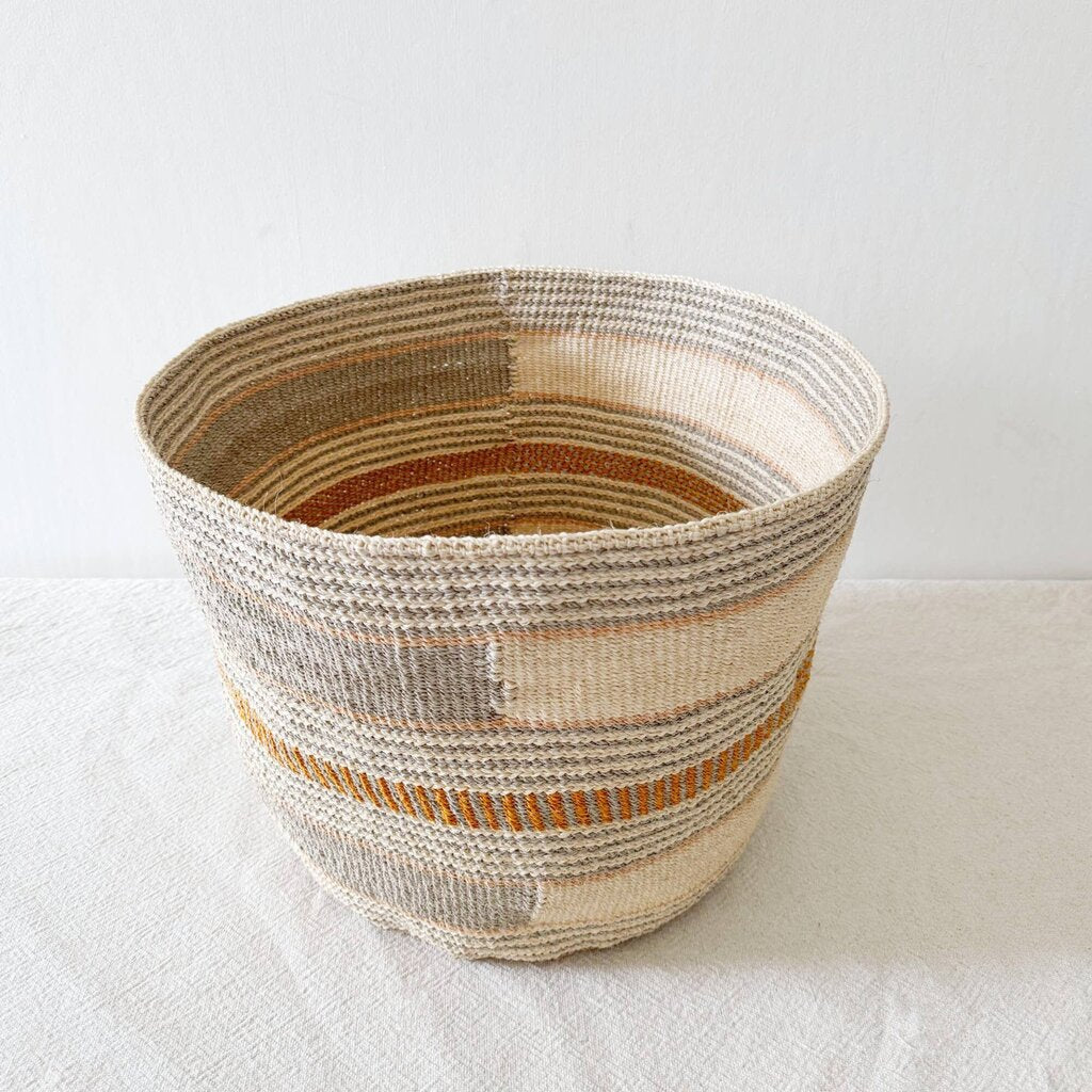 Amsha - Big Handwoven Sisal Storage Basket