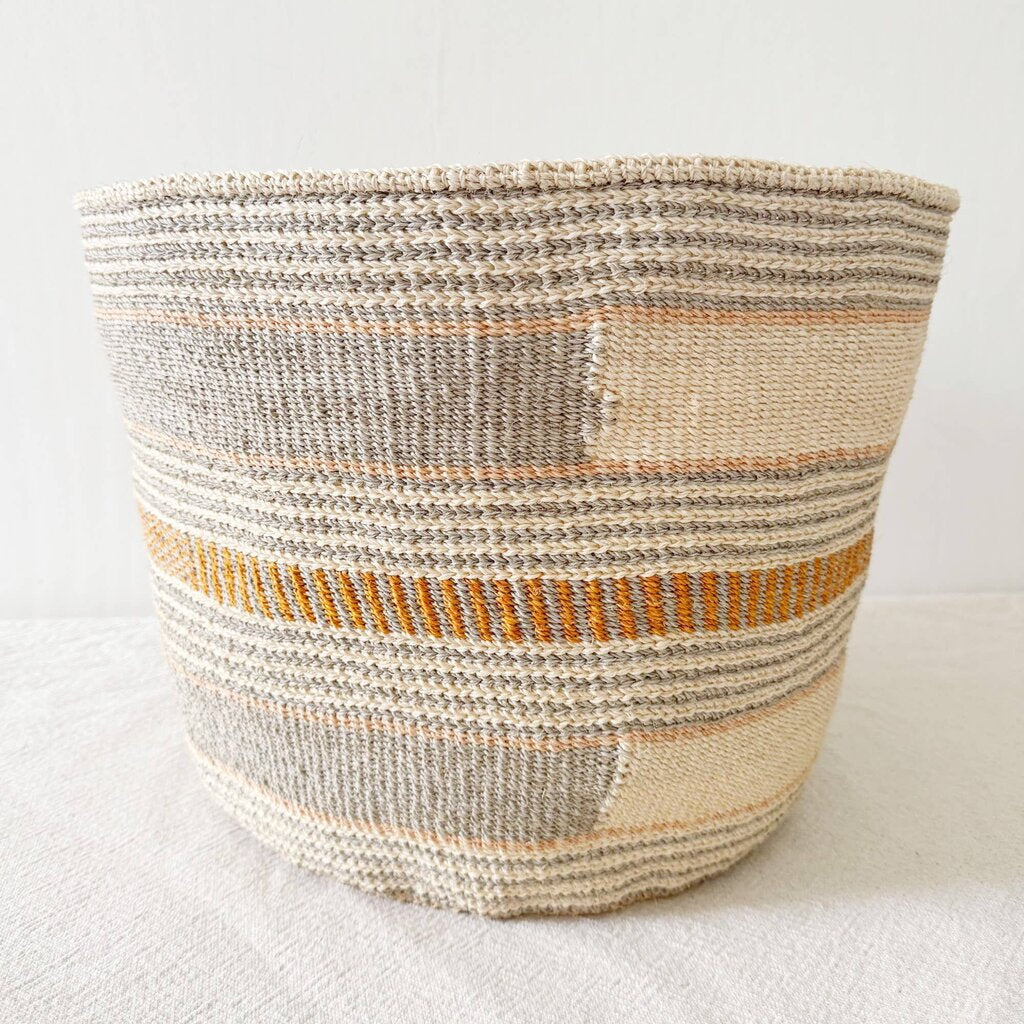 Amsha - Big Handwoven Sisal Storage Basket