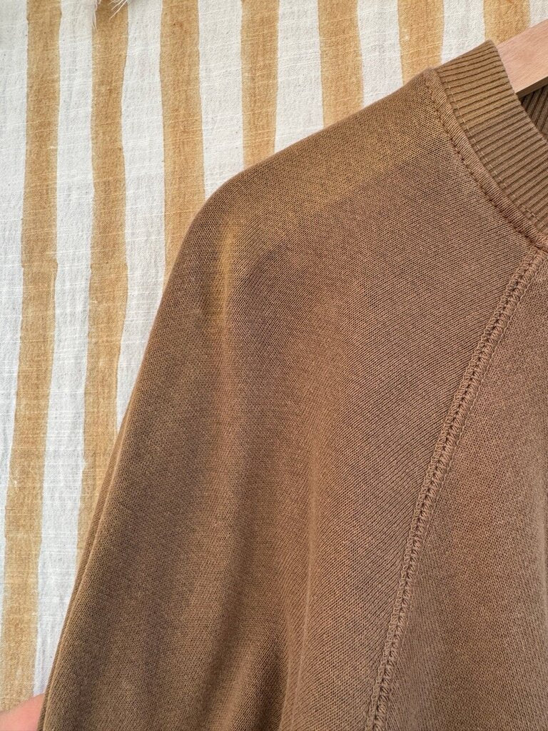 Jungmaven - Coyote Bonfire Raglan Hemp Sweatshirt - Medium - (Sun Damage)
