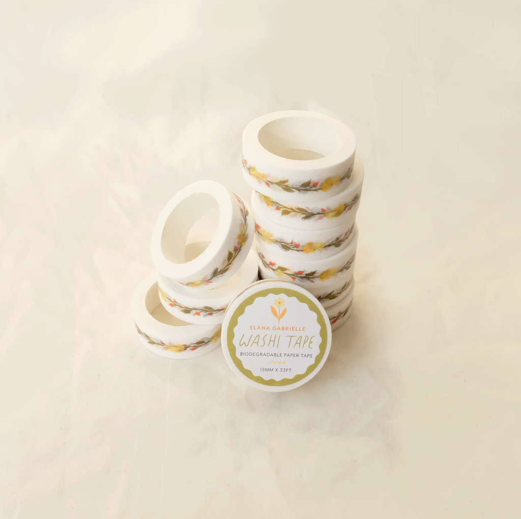 Elana Gabrielle - Rosehip Washi Tape
