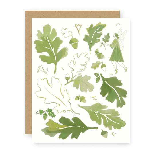 Elana Gabrielle - Oak Fairy Notecard