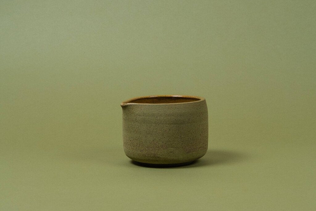 Utility Objects - Dark Olive Ceramic Chawan Matcha Bowl