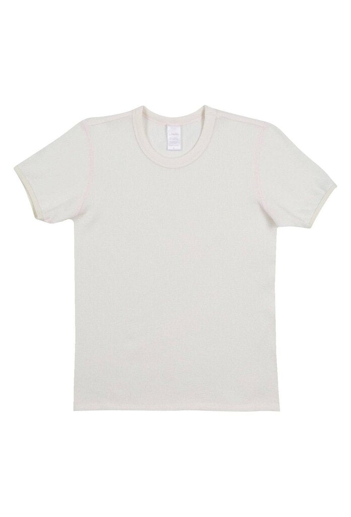 J. Marin Co. - Organic Cotton Thermal Surplus Tee - White - Small