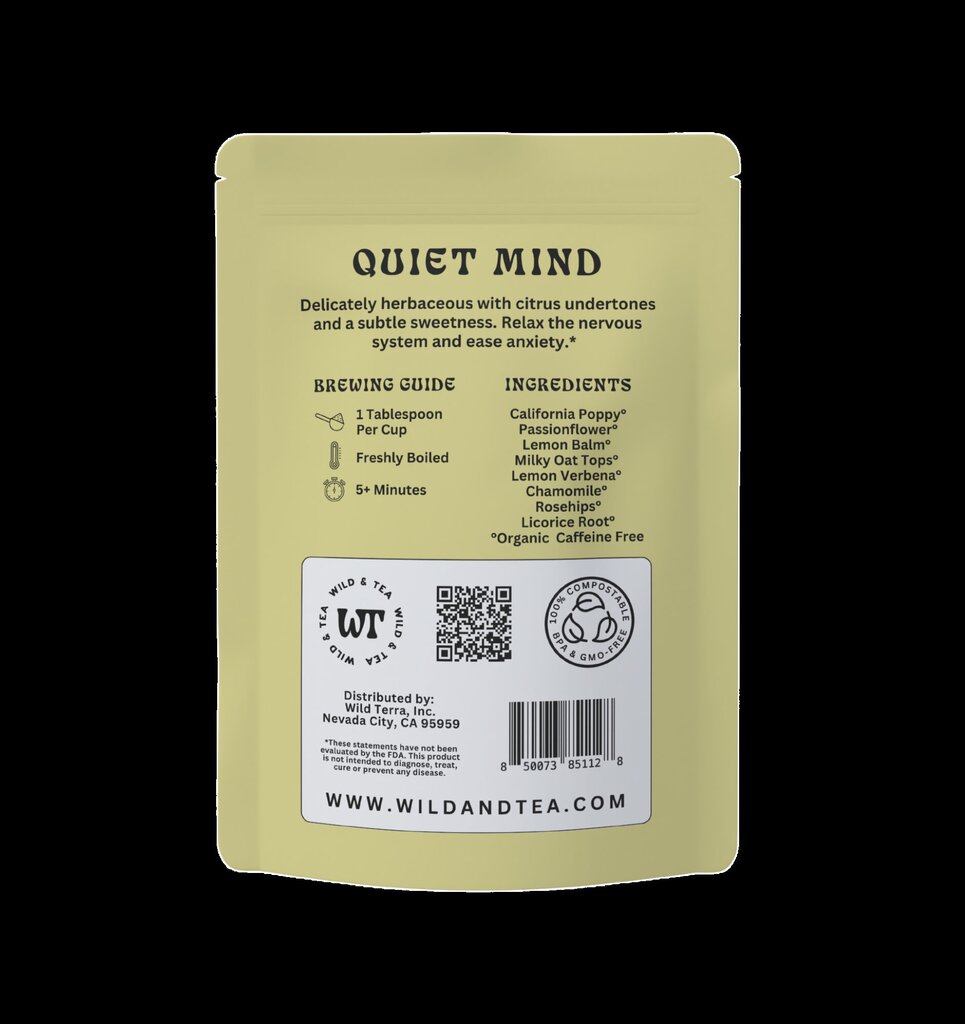 Wild & Tea - Quiet Mind Herbal Tea