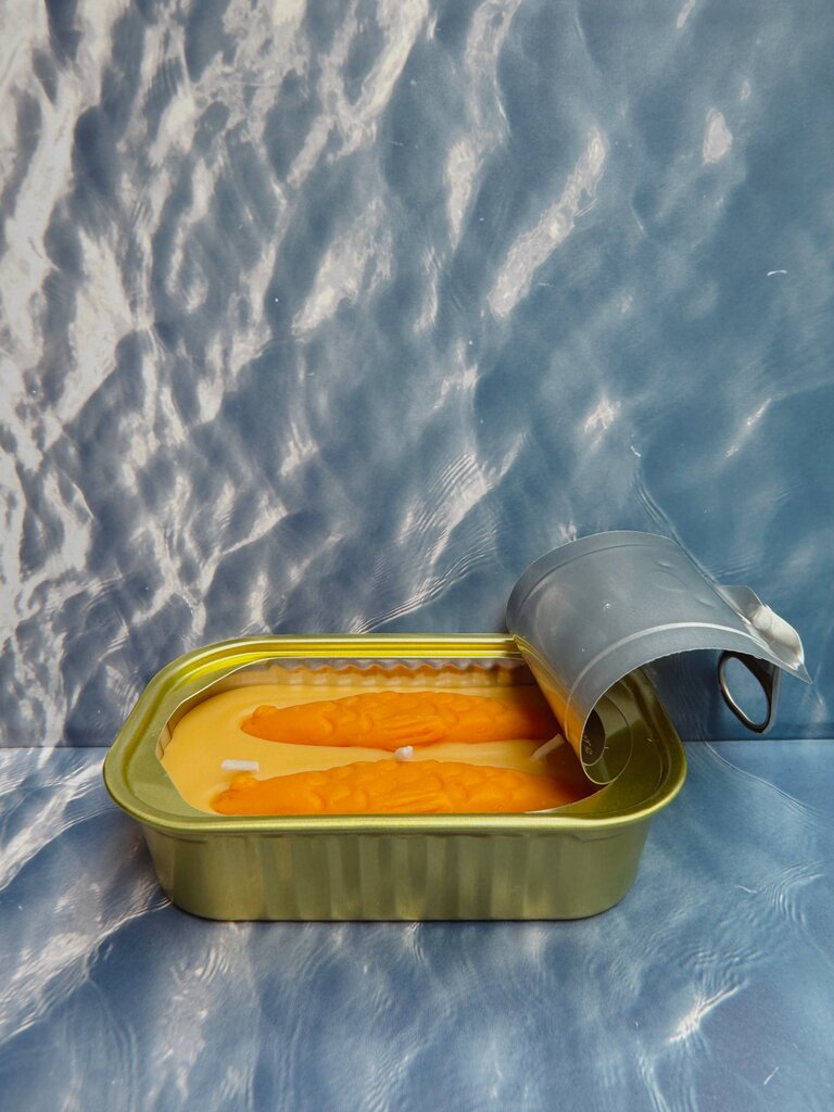 Tinned Fish - Sandalwood Tinned Fish Candle