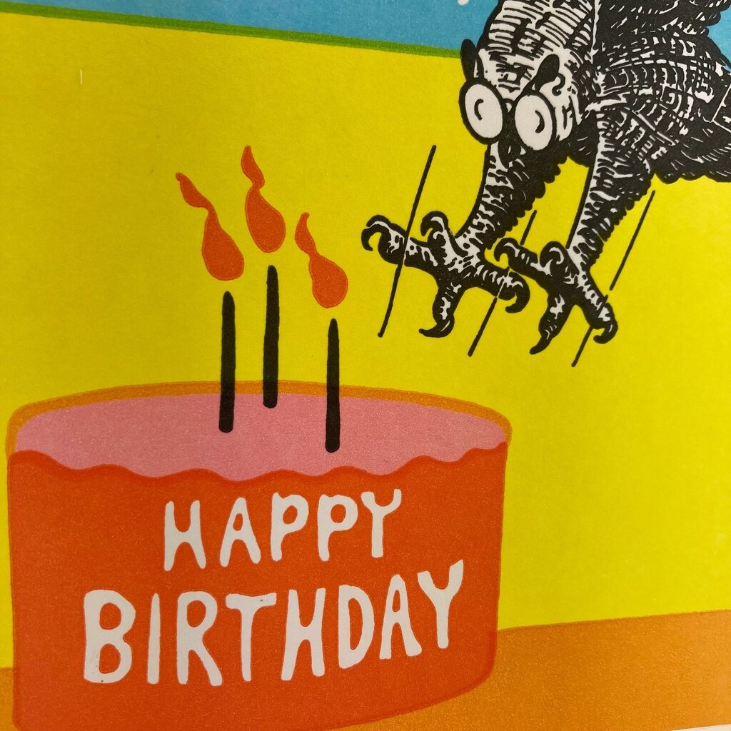 Old School Stationers - Local Letterpress Notecard - You are Old, Wise & Badass