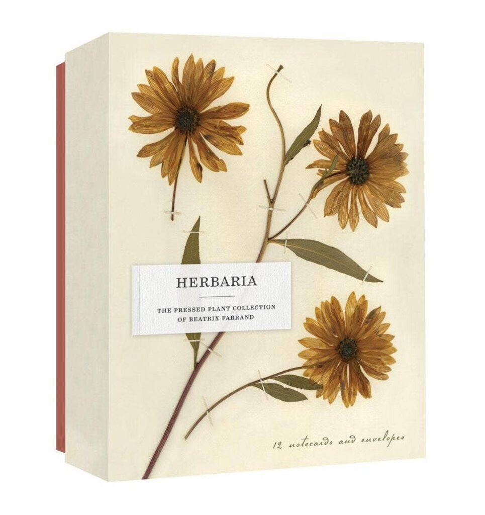 Chronicle Books - Beatrix Farrand's Herbaria Notecards - Set of 12 with Envelopes