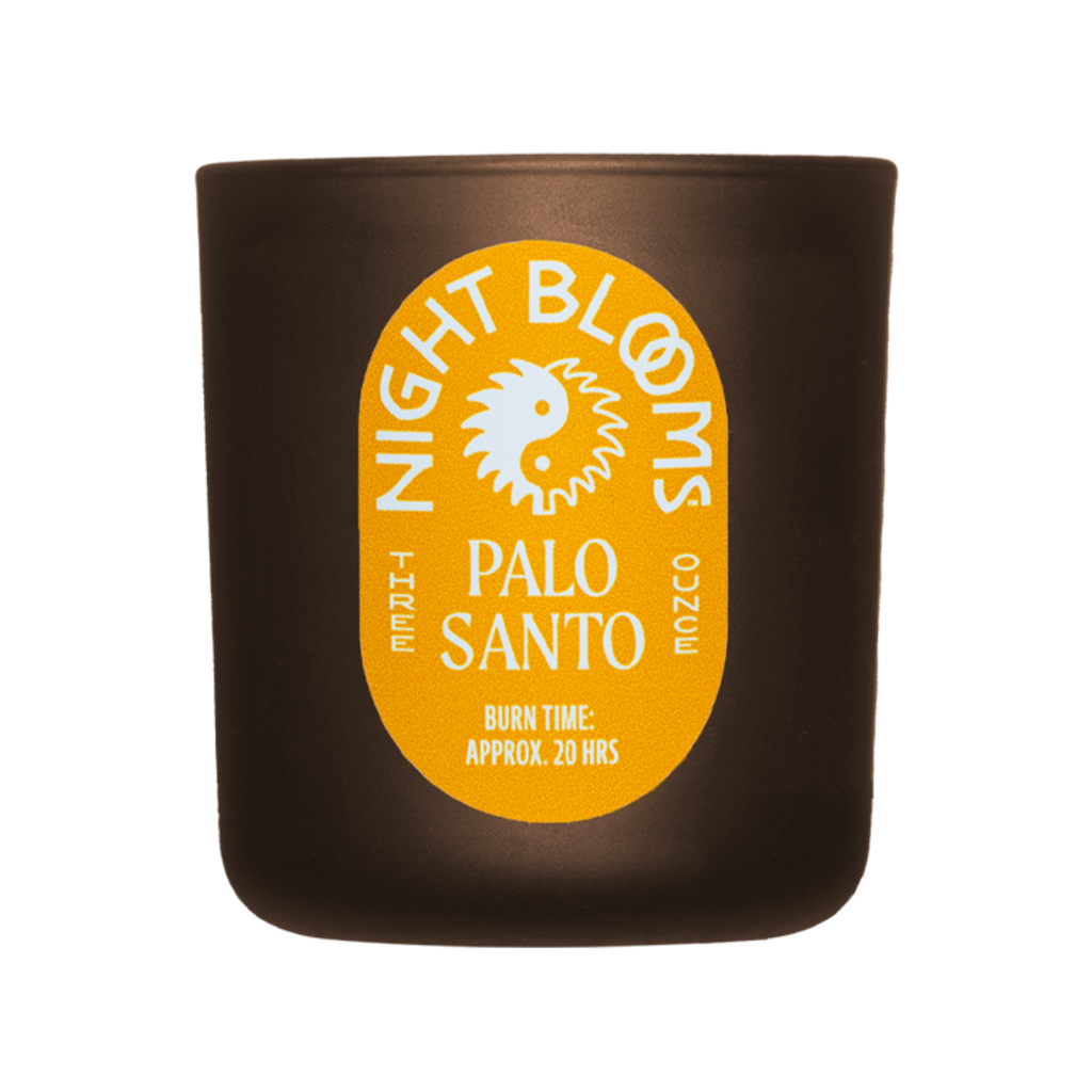 Night Blooms - Palo Santo Soy Wax Candle - 3 oz