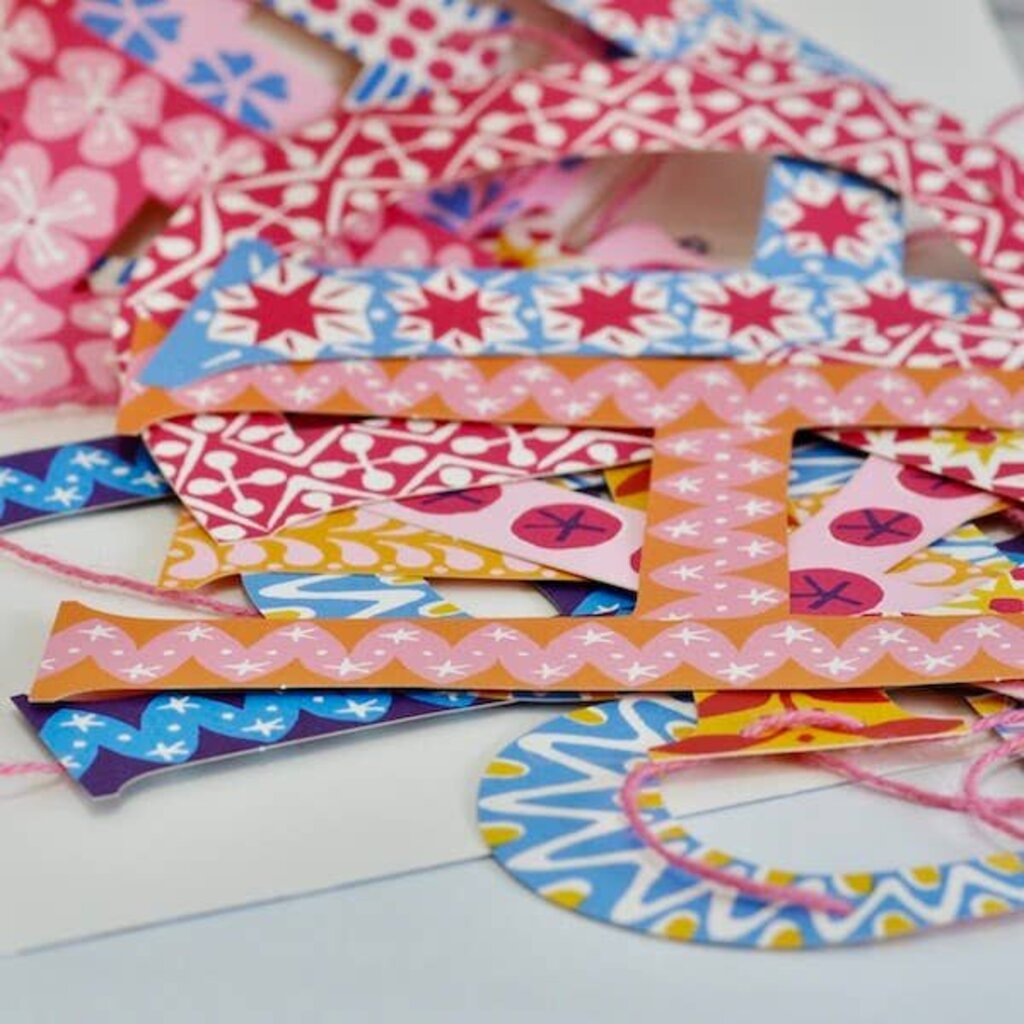 Cambridge Imprint Patternmakers - Birthday Banner