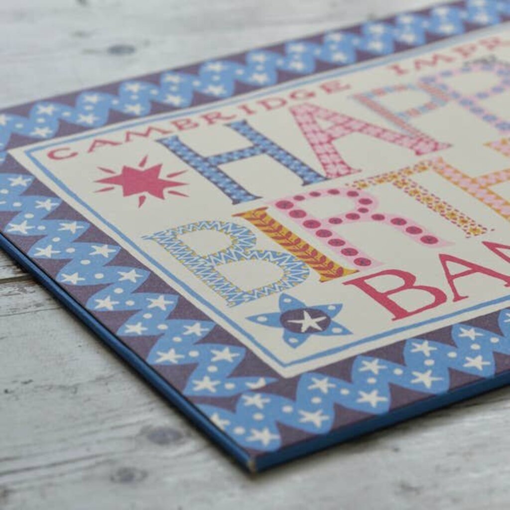 Cambridge Imprint Patternmakers - Birthday Banner
