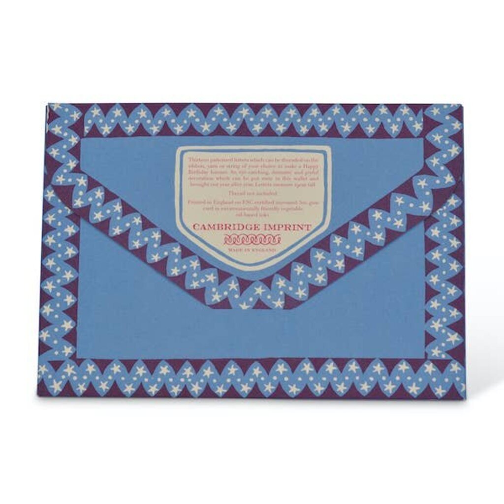 Cambridge Imprint Patternmakers - Birthday Banner