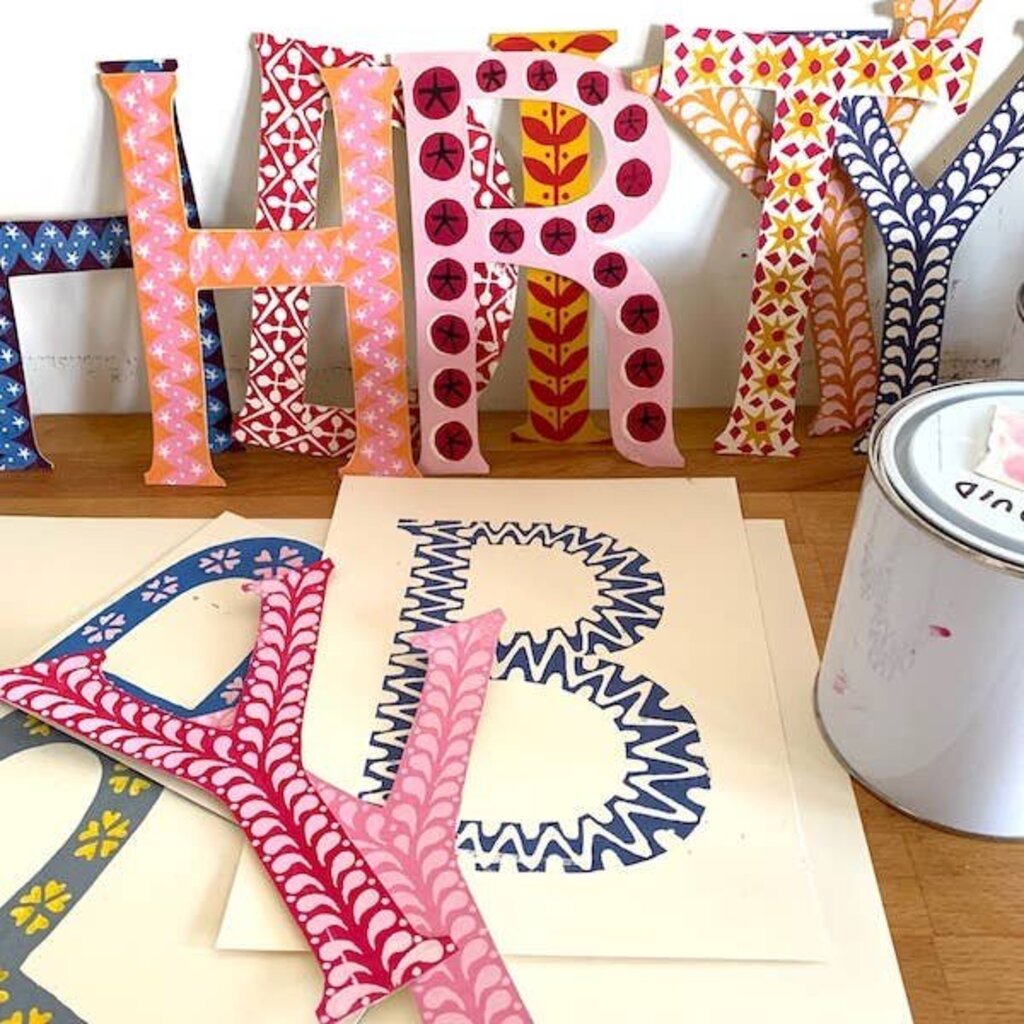 Cambridge Imprint Patternmakers - Birthday Banner
