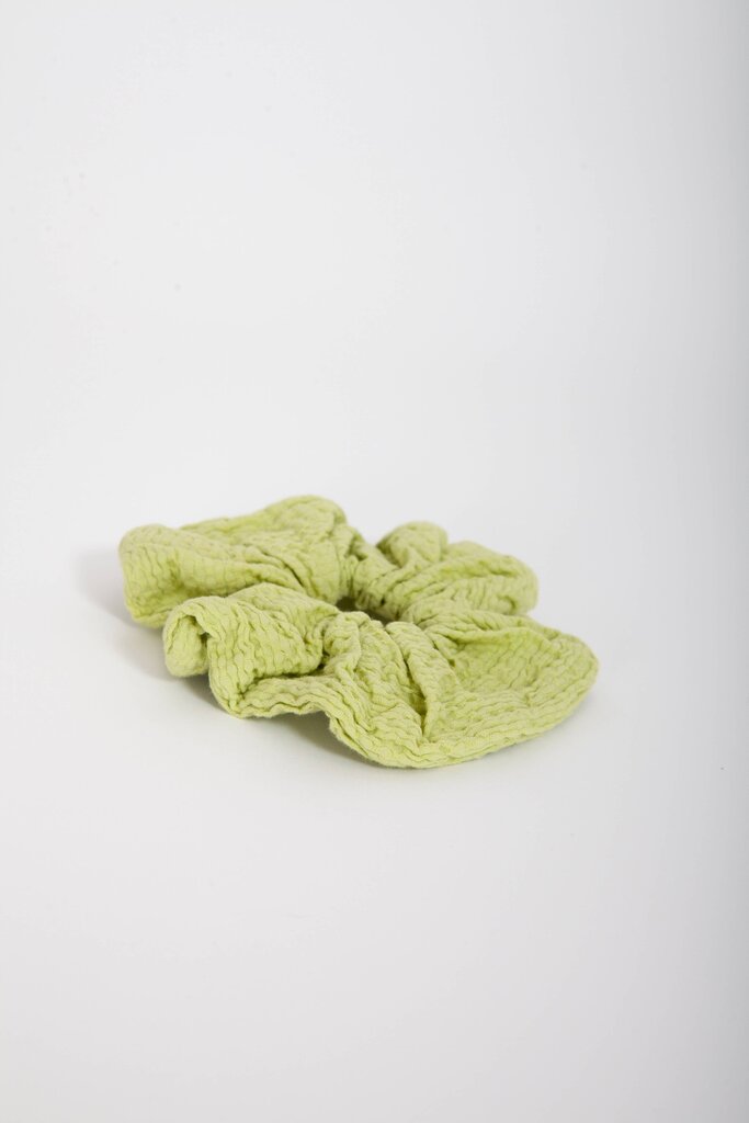 Gravel & Gold - Endive Crinkle Scrunchie