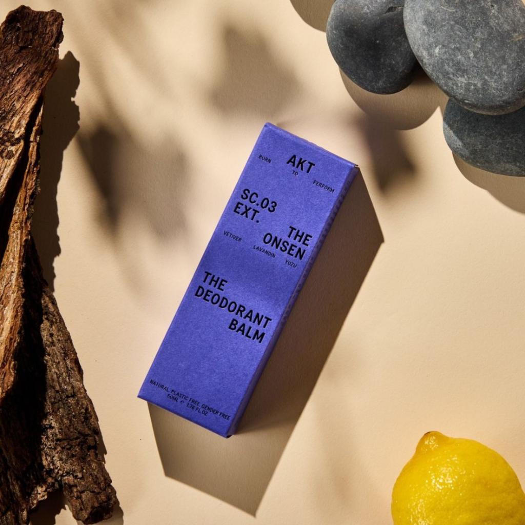 AKT London - Onsen Deodorant Balm - Vetiver, Lavadin, Yuzu