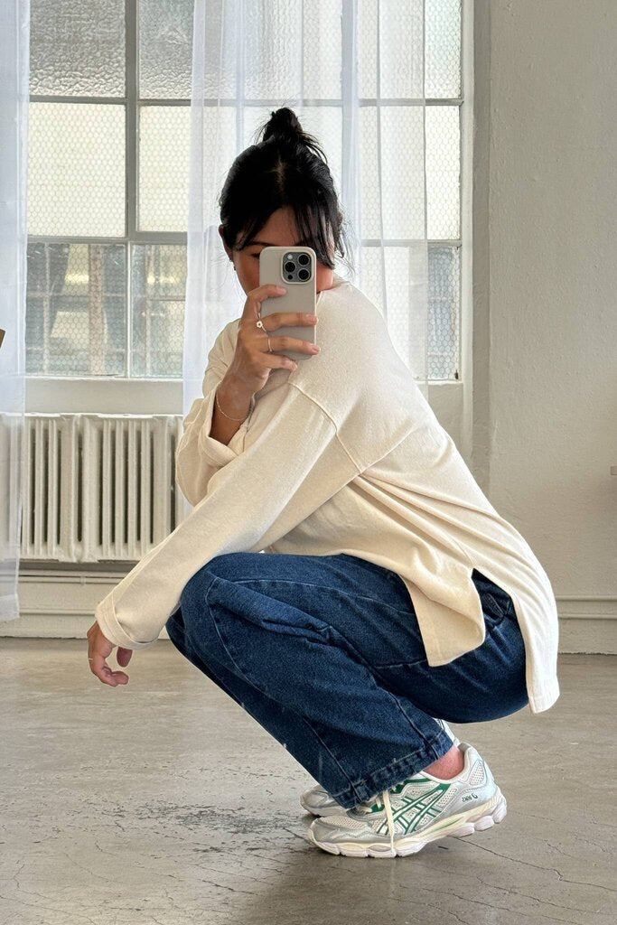 Le Bon Shoppe - Natural Cotton Sunday Tee - XS/Small