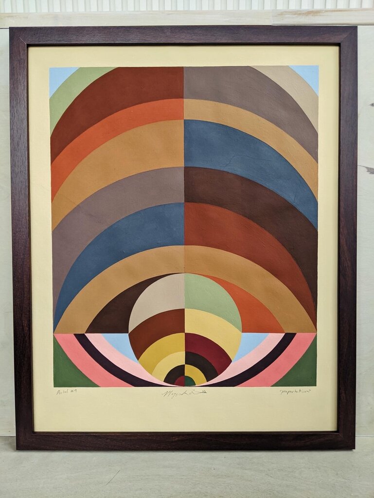 Portal #9 /// Preparation - Original Painting by Maggie Irwin - Acrylic on Handmade Paper - Local Artist