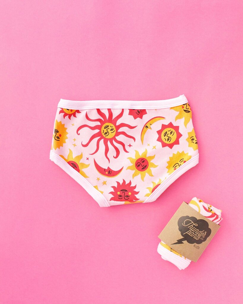 Thunderpants USA - Luna y Sol Original Kids Thundies - Medium (Age 5-7)