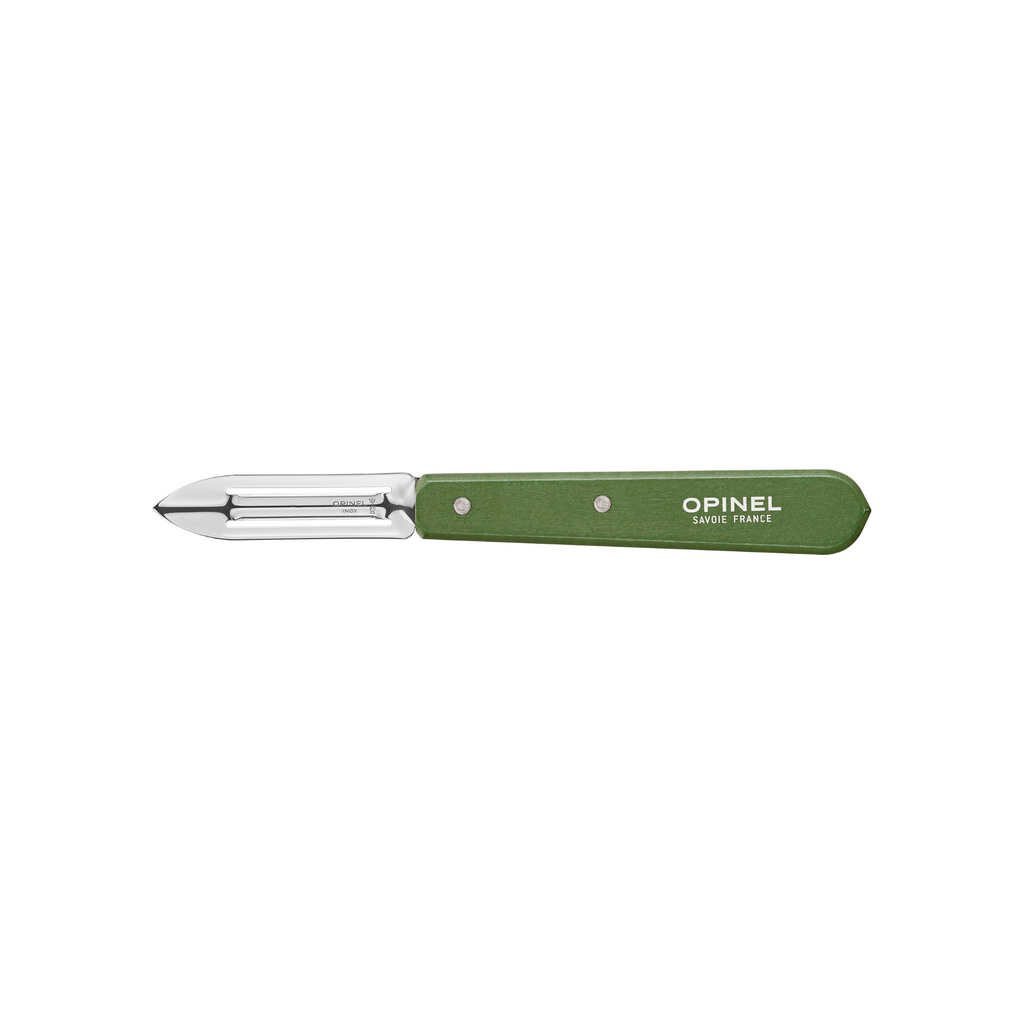 Opinel - Forest Green Stainless Steel Vegetable Peeler