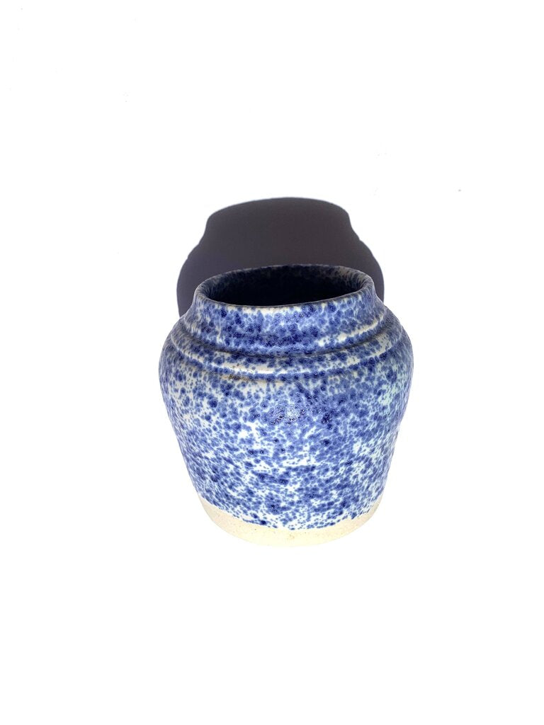 Ninth House Goods - Wheel-thrown Splatterware Vase - Vancouver, WA.
