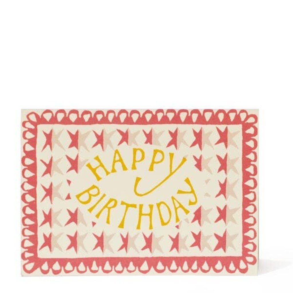 Cambridge Imprint Patternmakers - Happy Birthday Starchild - Greeting Card