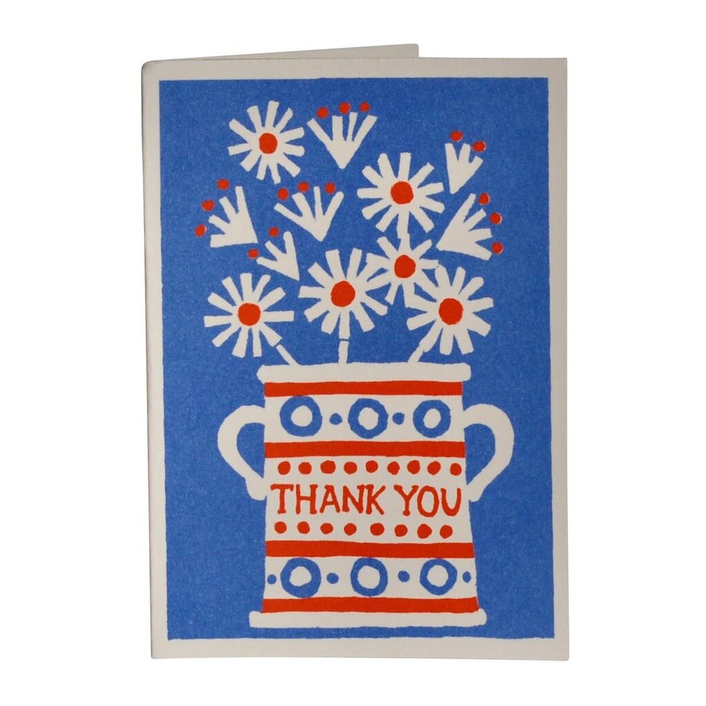 Cambridge Imprint Patternmakers - Thank You Flower Bouquet - Greeting Card