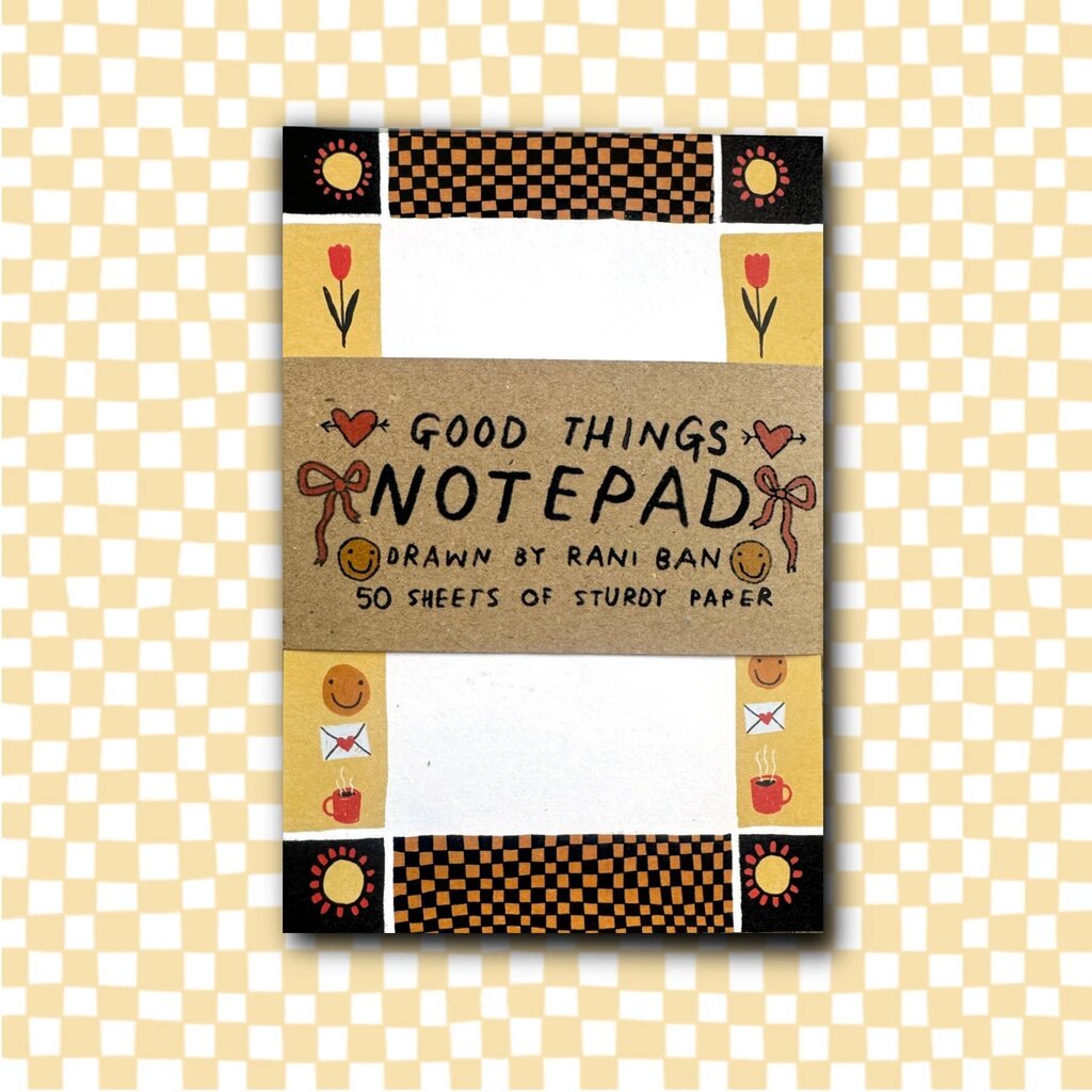 Rani Ban - Good Things Notepad