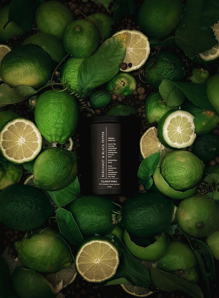 FABLERUNE - Bergamot & Black Pepper Clarifying Candle