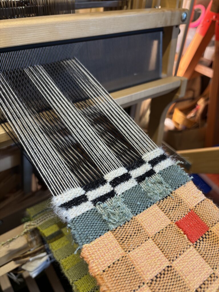 Peach Fuzz - Original Weaving by Hannah Watson
