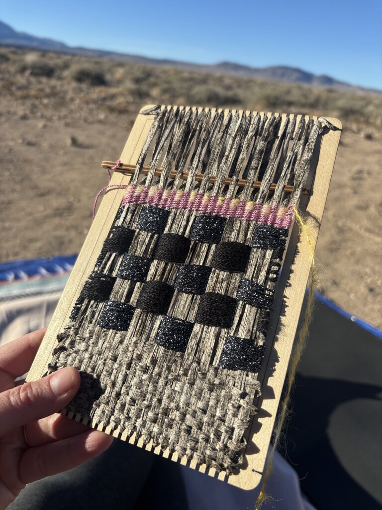 Death Valley No. 4 - Original Weaving by Hannah Watson