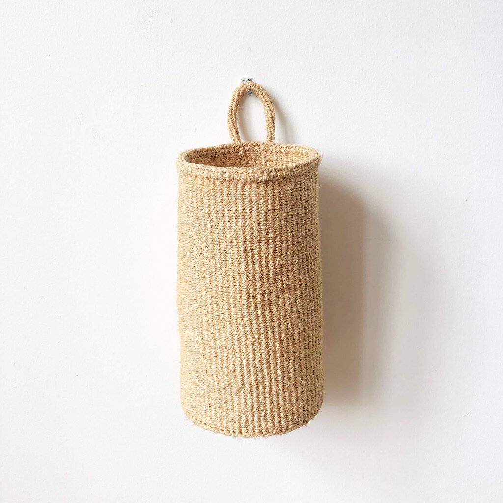 Amsha - Oat Sisal Hanging Storage Basket