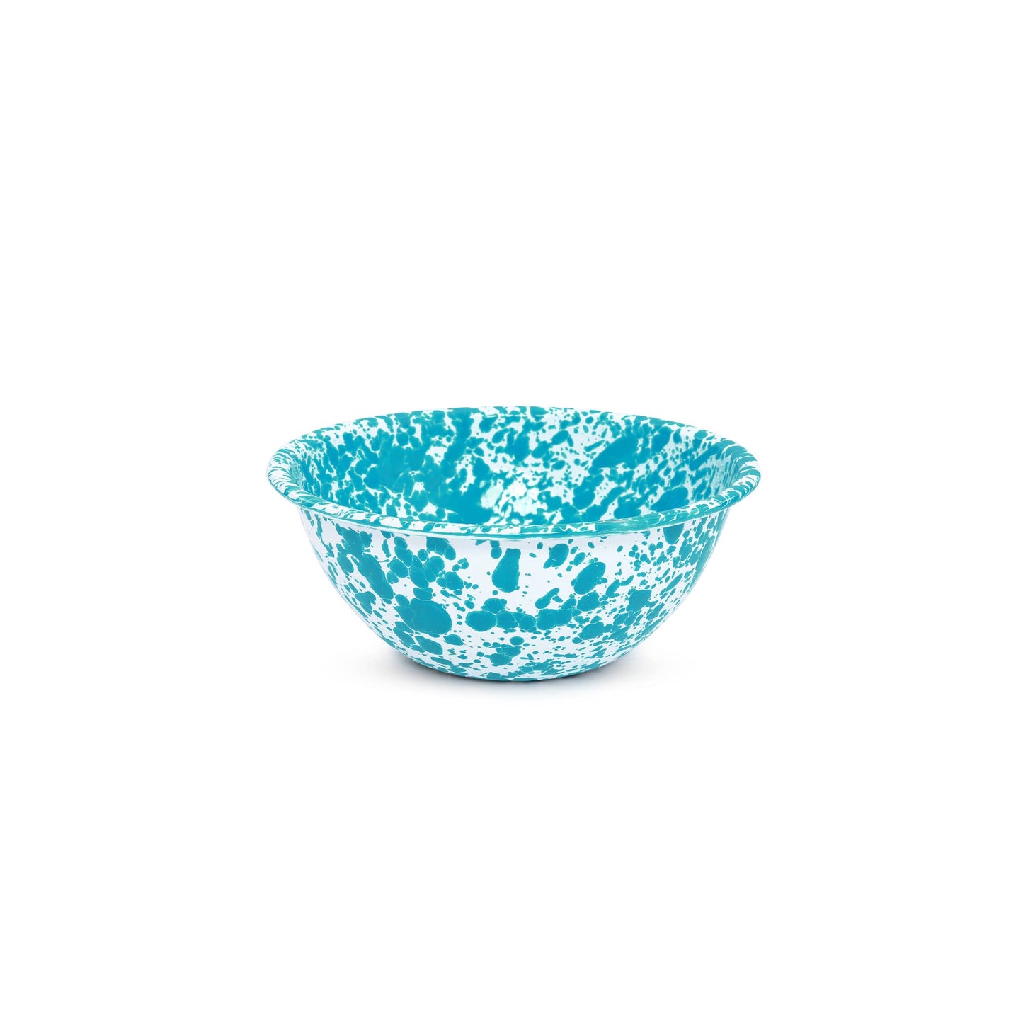 Splatter Enamelware Small Serving Bowl