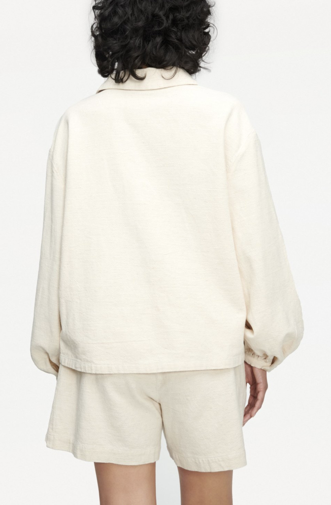 LACAUSA - Undyed Woven Sonny Shirt - Medium