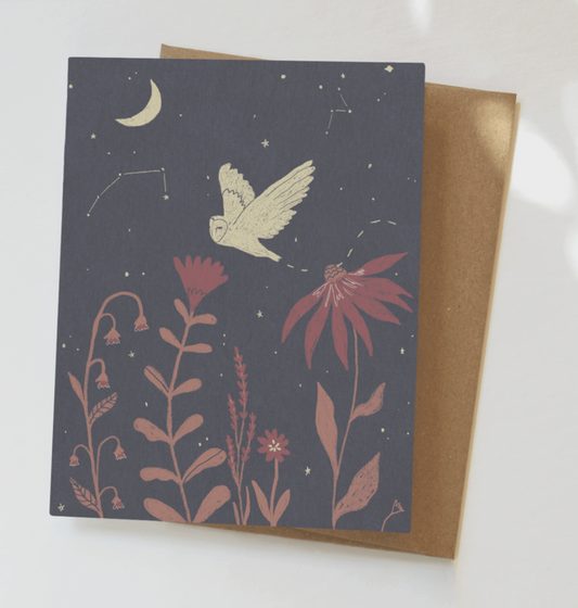 Elana Gabrielle - Notecard - Night Owl