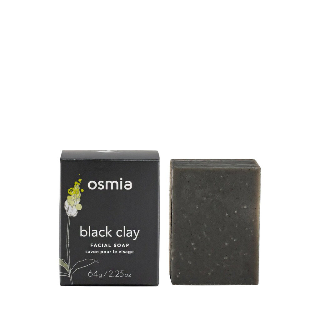 Osmia Organics - Black Clay Facial Soap