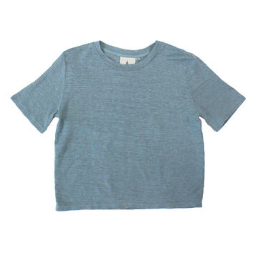 Silverlake Cropped Tee  Jungmaven Hemp Clothing