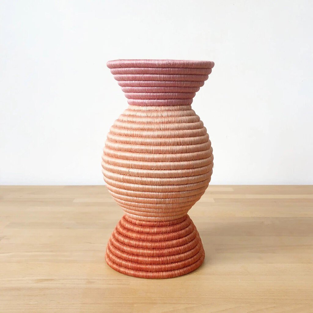 Amsha - Cyohoha Sisal & Sweetgrass Vessel