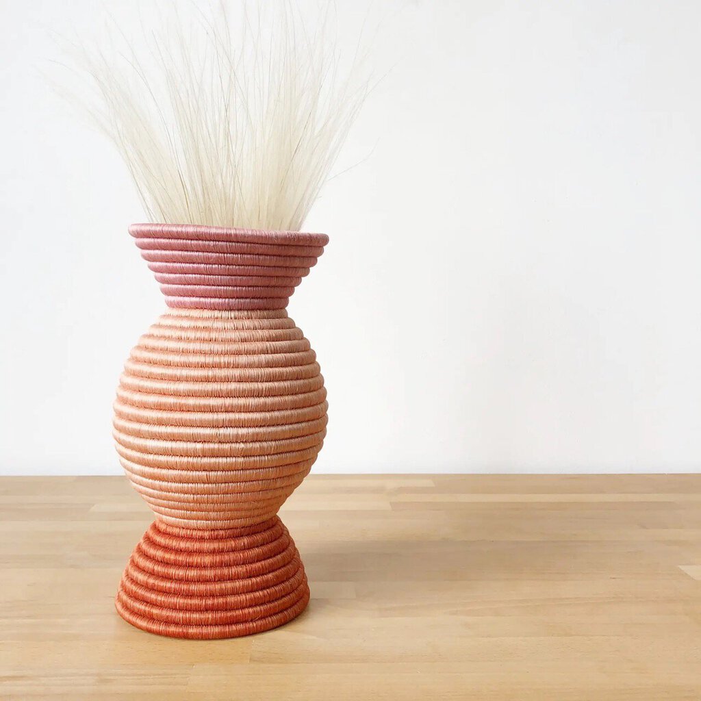 Amsha - Cyohoha Sisal & Sweetgrass Vessel