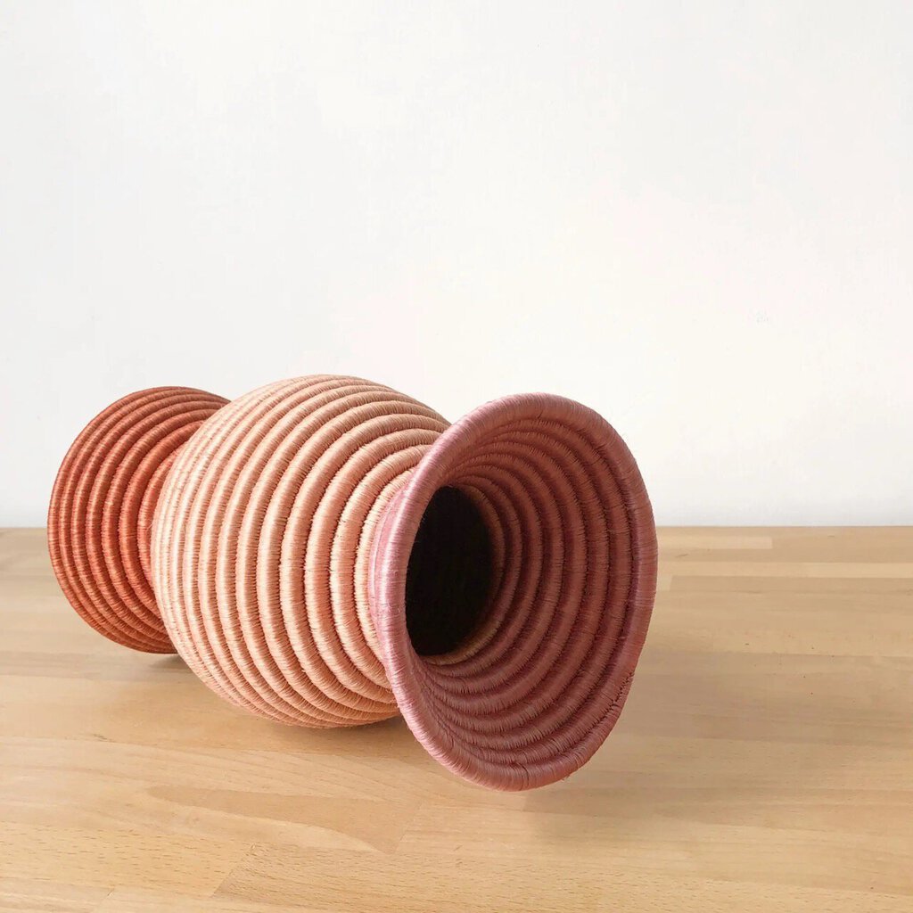 Amsha - Cyohoha Sisal & Sweetgrass Vessel